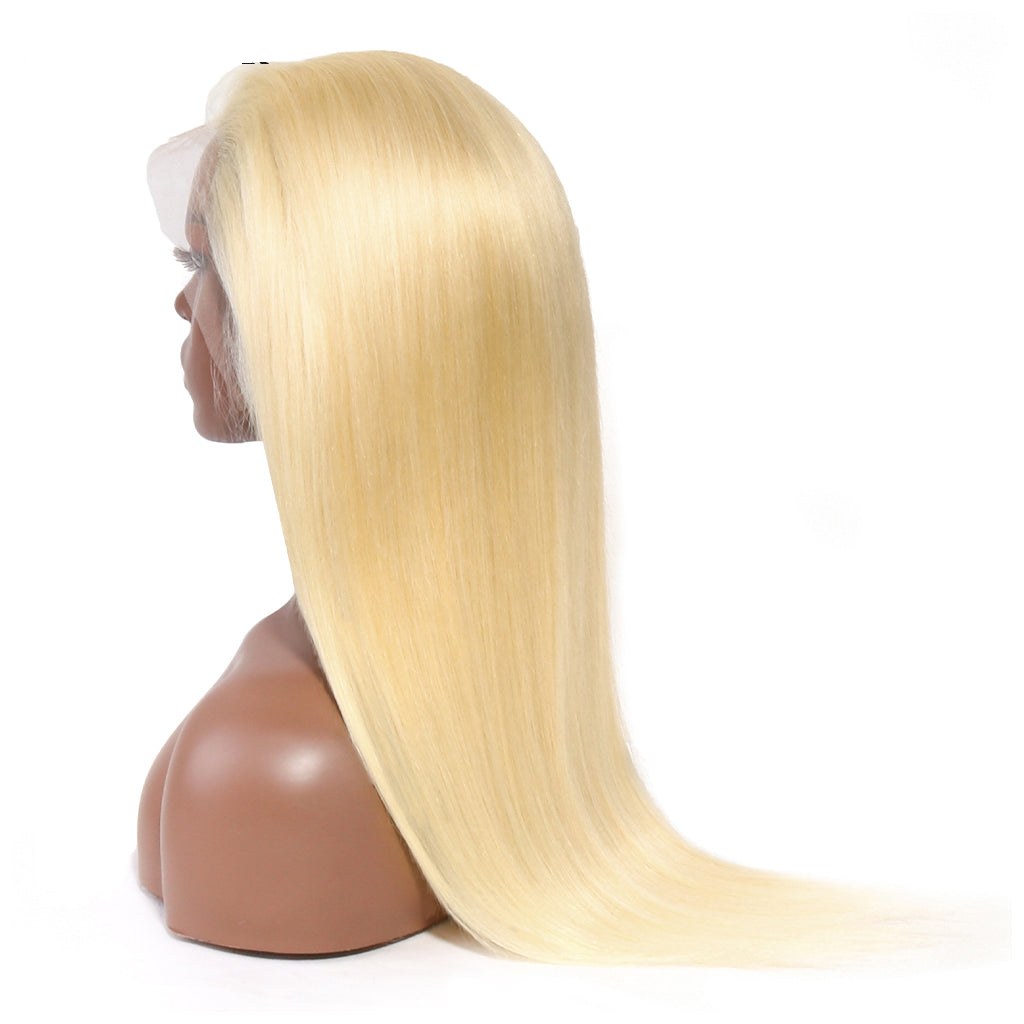 Blonde 613 Front Lace Wig Human Hair Wigs For Women Straight 13x4 Lace Frontal Wig