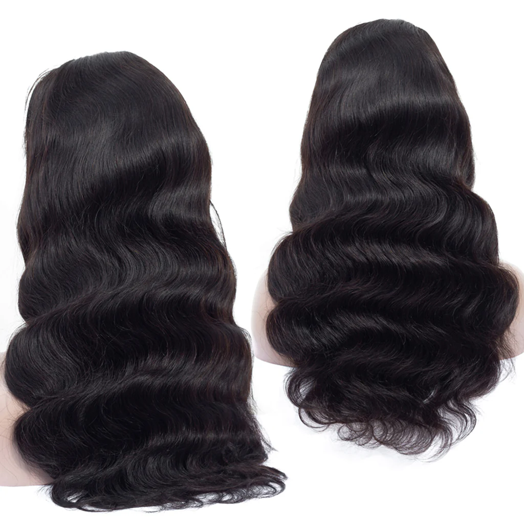 Human Hair Wigs Body Wave 4x4 Front Lace Wig with Free Shipping